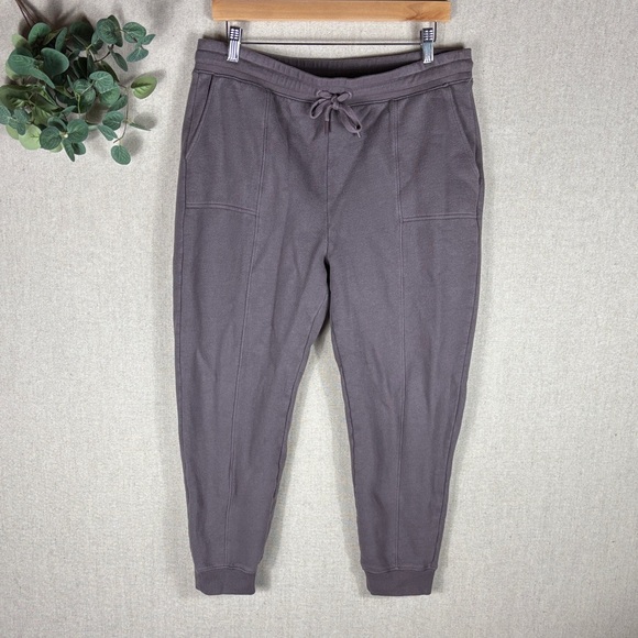 Beyond Yoga Pants - Beyond Yoga > Gray Mauve Joggers Large